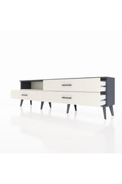 Arges TV Ünitesi Tek Raflı 3 Çekmeceli  176x30x51 Antrasit-Aytaşı/Aytaşı