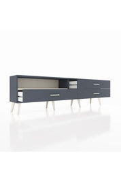 Arges TV Ünitesi Tek Raflı 3 Çekmeceli  176x30x51 Antrasit-Aytaşı/Antrasit