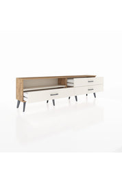 Arges TV Ünitesi Tek Raflı 3 Çekmeceli  176x30x51 Çam-Aytaşı/Aytaşı