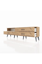 Arges TV Ünitesi Tek Raflı 3 Çekmeceli  176x30x51 Çam-Aytaşı/Çam