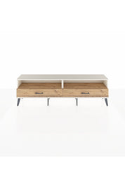 Arges TV Ünitesi 2 Raflı 2 Çekmeceli  176x30x51 Aytaşı-Çam/Çam
