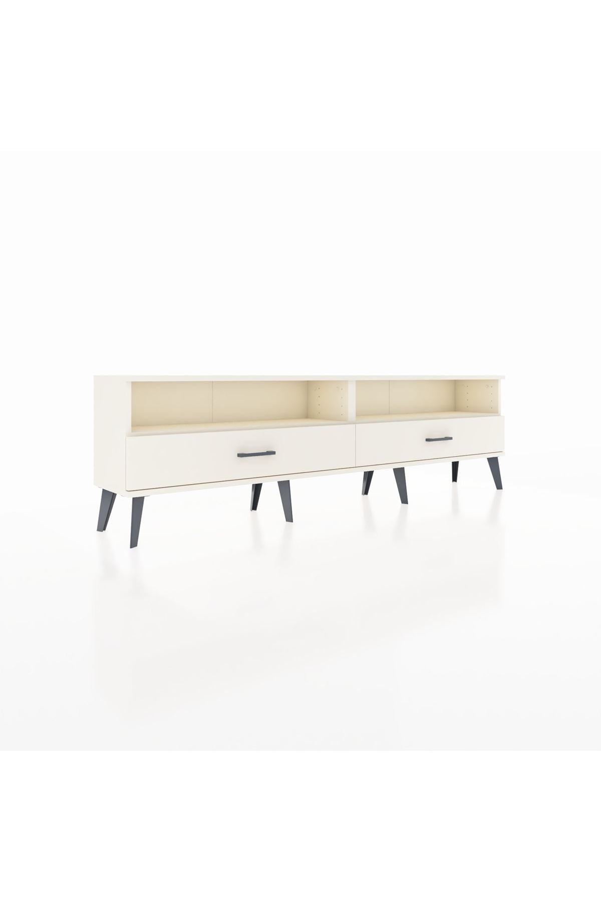 Arges TV Ünitesi 2 Raflı 2 Çekmeceli  176x30x51 Aytaşı-Aytaşı/Aytaşı