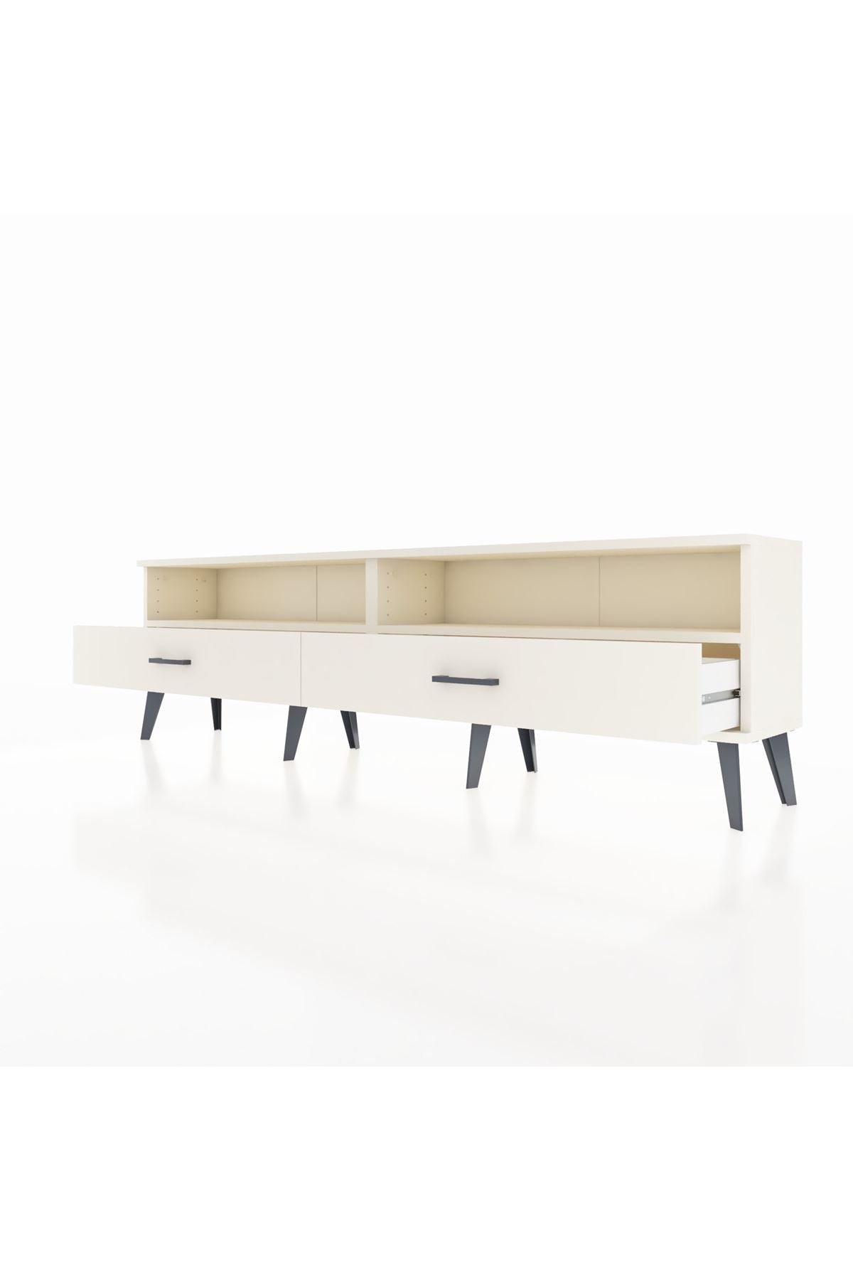 Arges TV Ünitesi 2 Raflı 2 Çekmeceli  176x30x51 Aytaşı-Aytaşı/Aytaşı