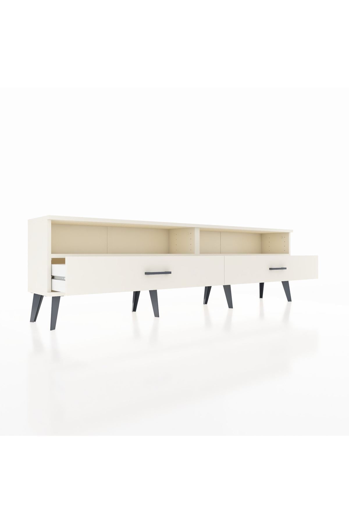 Arges TV Ünitesi 2 Raflı 2 Çekmeceli  176x30x51 Aytaşı-Aytaşı/Aytaşı