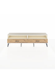 Arges TV Ünitesi 2 Raflı 2 Çekmeceli  176x30x51 Aytaşı-Aytaşı/Çam