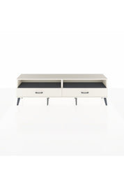 Arges TV Ünitesi 2 Raflı 2 Çekmeceli  176x30x51 Aytaşı-Antrasit/Aytaşı