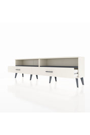 Arges TV Ünitesi 2 Raflı 2 Çekmeceli  176x30x51 Aytaşı-Antrasit/Aytaşı