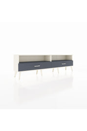 Arges TV Ünitesi 2 Raflı 2 Çekmeceli  176x30x51 Aytaşı-Antrasit/Antrasit