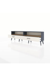 Arges TV Ünitesi 2 Raflı 2 Çekmeceli  176x30x51 Antrasit-Çam/Aytaşı