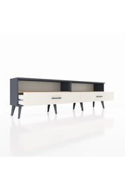 Arges TV Ünitesi 2 Raflı 2 Çekmeceli  176x30x51 Antrasit-Çam/Aytaşı