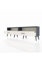 Arges TV Ünitesi 2 Raflı 2 Çekmeceli  176x30x51 Antrasit-Aytaşı/Aytaşı