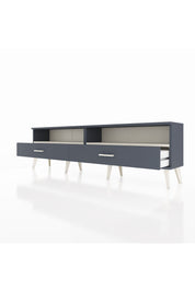 Arges TV Ünitesi 2 Raflı 2 Çekmeceli  176x30x51 Antrasit-Aytaşı/Antrasit