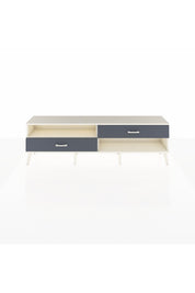 Arges TV Ünitesi Tek Raflı 2 Çekmeceli  176x30x51 Aytaşı-Aytaşı/Antrasit