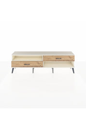 Arges TV Ünitesi Tek Raflı 2 Çekmeceli  176x30x51 Aytaşı-Aytaşı/Çam