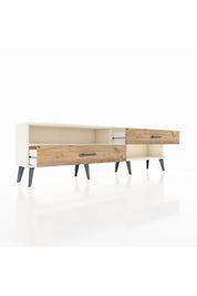 Arges TV Ünitesi Tek Raflı 2 Çekmeceli  176x30x51 Aytaşı-Aytaşı/Çam