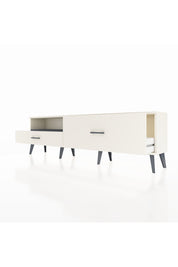 Arges TV Ünitesi Tek Raflı 2 Çekmeceli  176x30x51 Aytaşı-Antrasit/Aytaşı