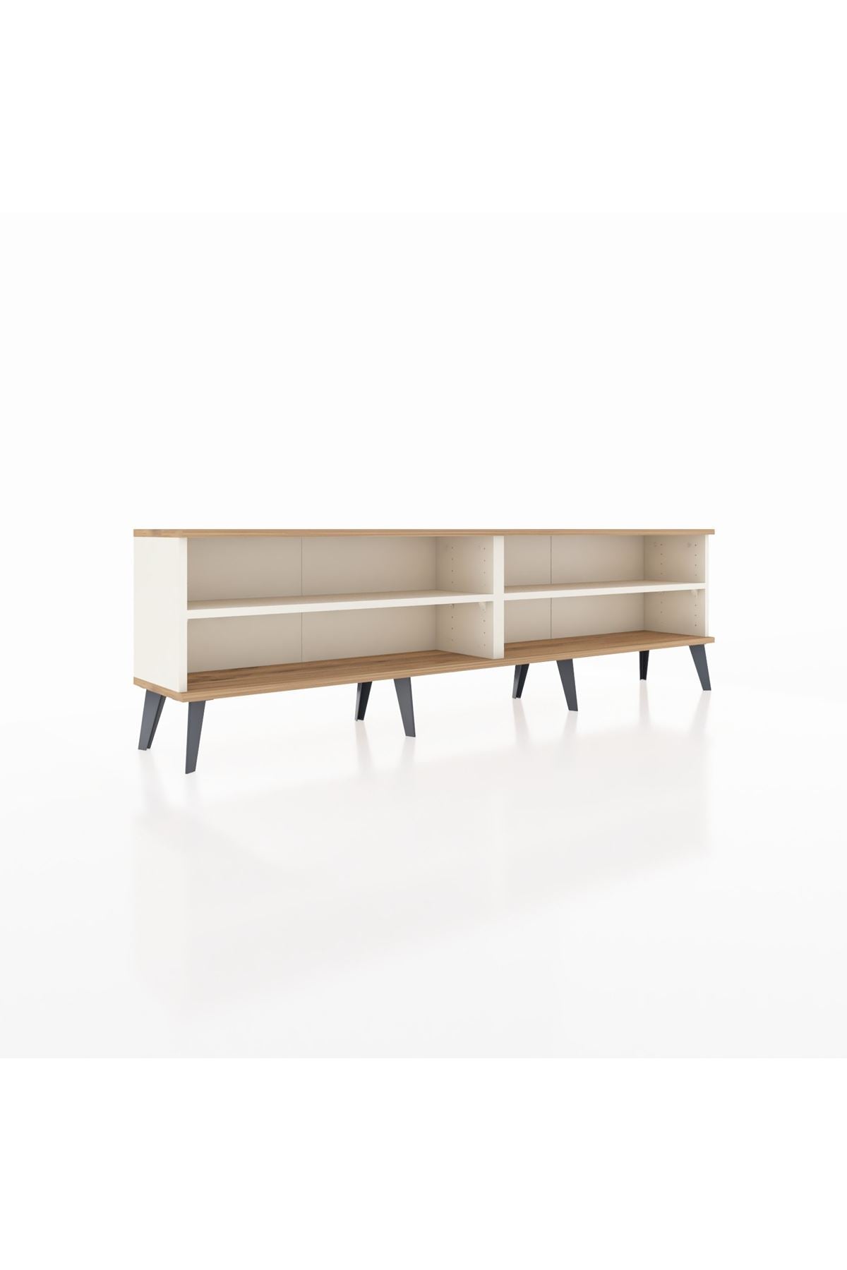 Arges TV Ünitesi 2 Raflı  176x30x51 Aytaşı-Çam/Aytaşı