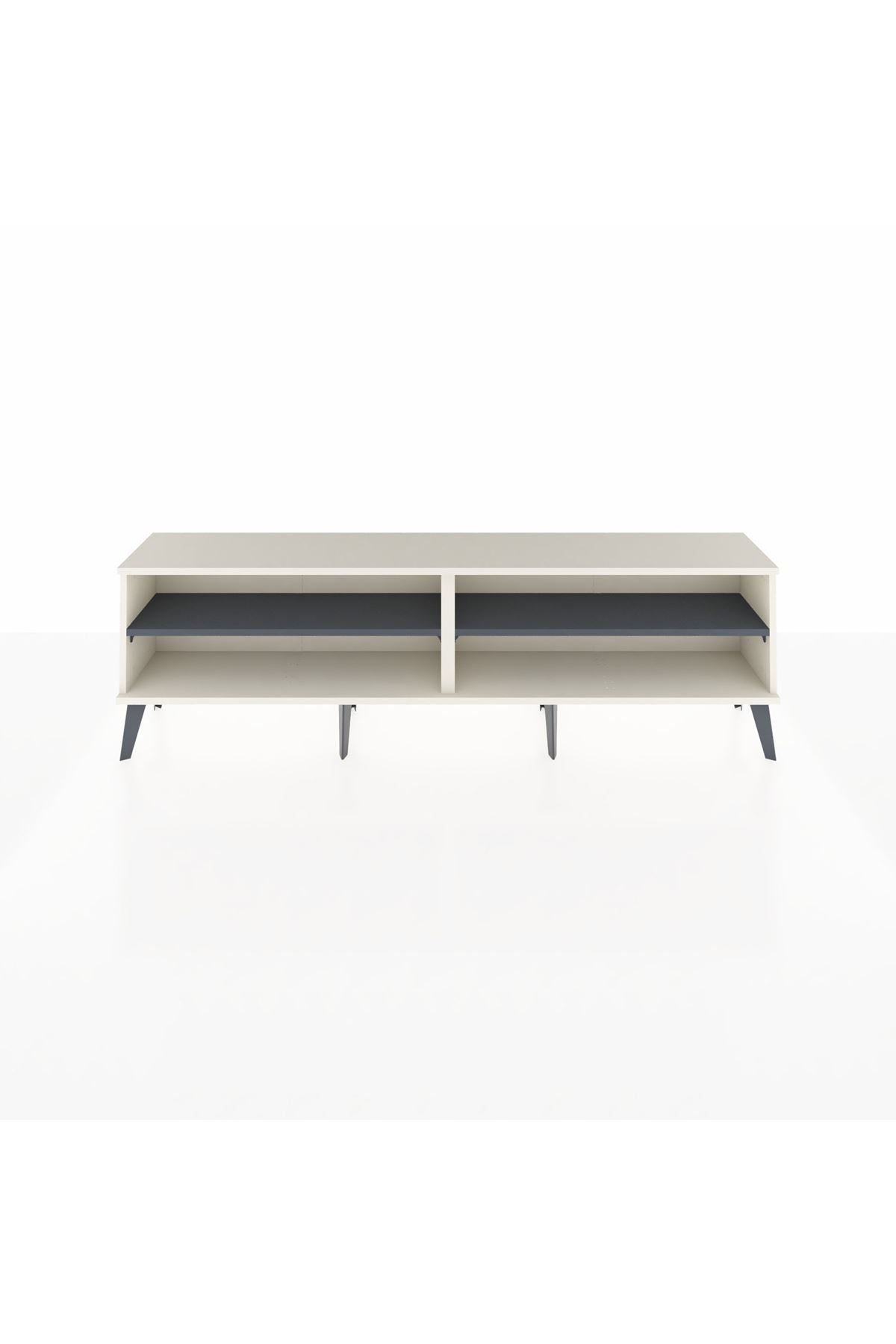 Arges TV Ünitesi 2 Raflı  176x30x51 Aytaşı-Aytaşı/Antrasit