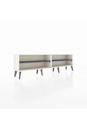 Arges TV Ünitesi 2 Raflı  176x30x51 Aytaşı-Aytaşı/Antrasit