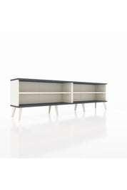 Arges TV Ünitesi 2 Raflı  176x30x51 Aytaşı-Antrasit/Aytaşı