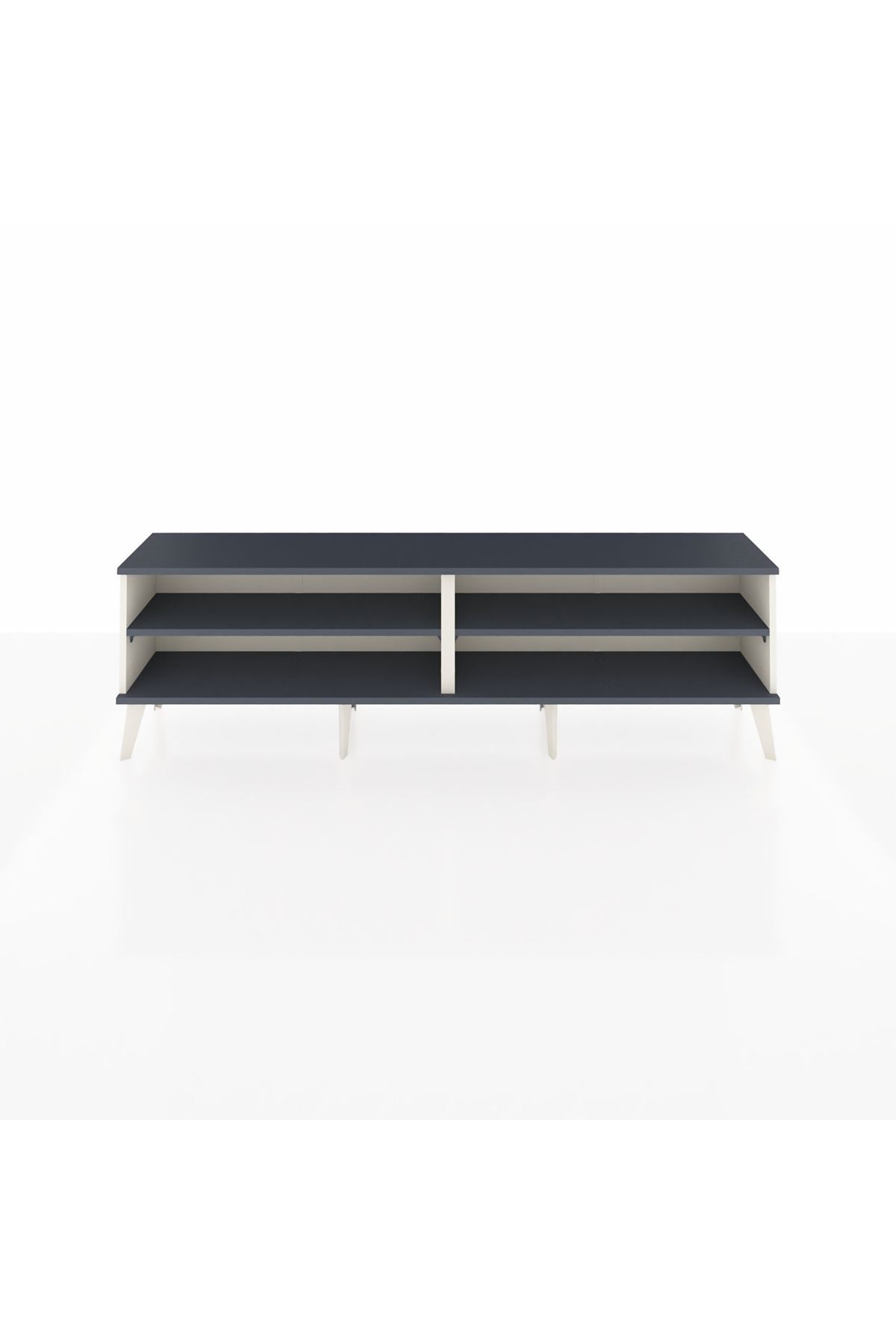 Arges TV Ünitesi 2 Raflı  176x30x51 Aytaşı-Antrasit/Antrasit