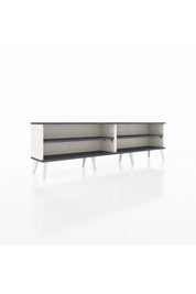 Arges TV Ünitesi 2 Raflı  176x30x51 Aytaşı-Antrasit/Antrasit