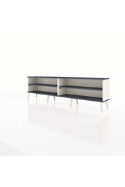 Arges TV Ünitesi 2 Raflı  176x30x51 Aytaşı-Antrasit/Antrasit