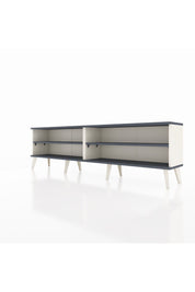 Arges TV Ünitesi 2 Raflı  176x30x51 Aytaşı-Antrasit/Antrasit