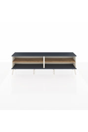 Arges TV Ünitesi 2 Raflı  176x30x51 Aytaşı-Antrasit/Çam