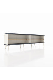 Arges TV Ünitesi 2 Raflı  176x30x51 Aytaşı-Antrasit/Çam