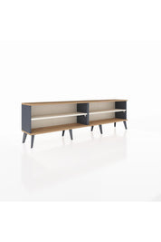 Arges TV Ünitesi 2 Raflı  176x30x51 Antrasit-Çam/Aytaşı