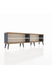 Arges TV Ünitesi 2 Raflı  176x30x51 Antrasit-Çam/Aytaşı