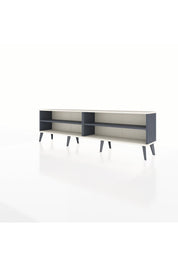 Arges TV Ünitesi 2 Raflı  176x30x51 Antrasit-Aytaşı/Antrasit