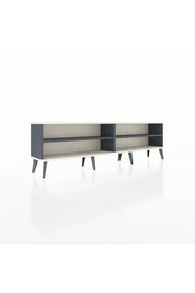 Arges TV Ünitesi 2 Raflı  176x30x51 Antrasit-Aytaşı/Antrasit