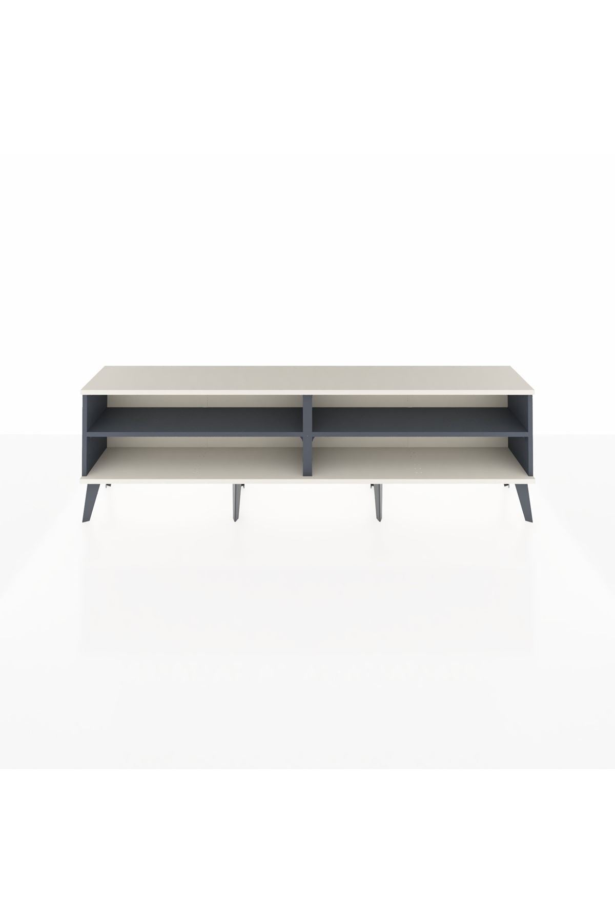 Arges TV Ünitesi 2 Raflı  176x30x51 Antrasit-Aytaşı/Antrasit