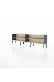 Arges TV Ünitesi 2 Raflı  176x30x51 Antrasit-Aytaşı/Çam