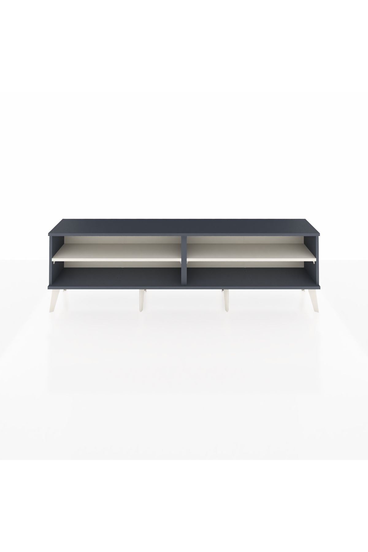 Arges TV Ünitesi 2 Raflı  176x30x51 Antrasit-Antrasit/Aytaşı