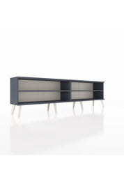 Arges TV Ünitesi 2 Raflı  176x30x51 Antrasit-Antrasit/Antrasit