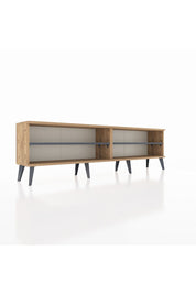 Arges TV Ünitesi 2 Raflı  176x30x51 Çam-Çam/Antrasit