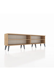 Arges TV Ünitesi 2 Raflı  176x30x51 Çam-Çam/Çam