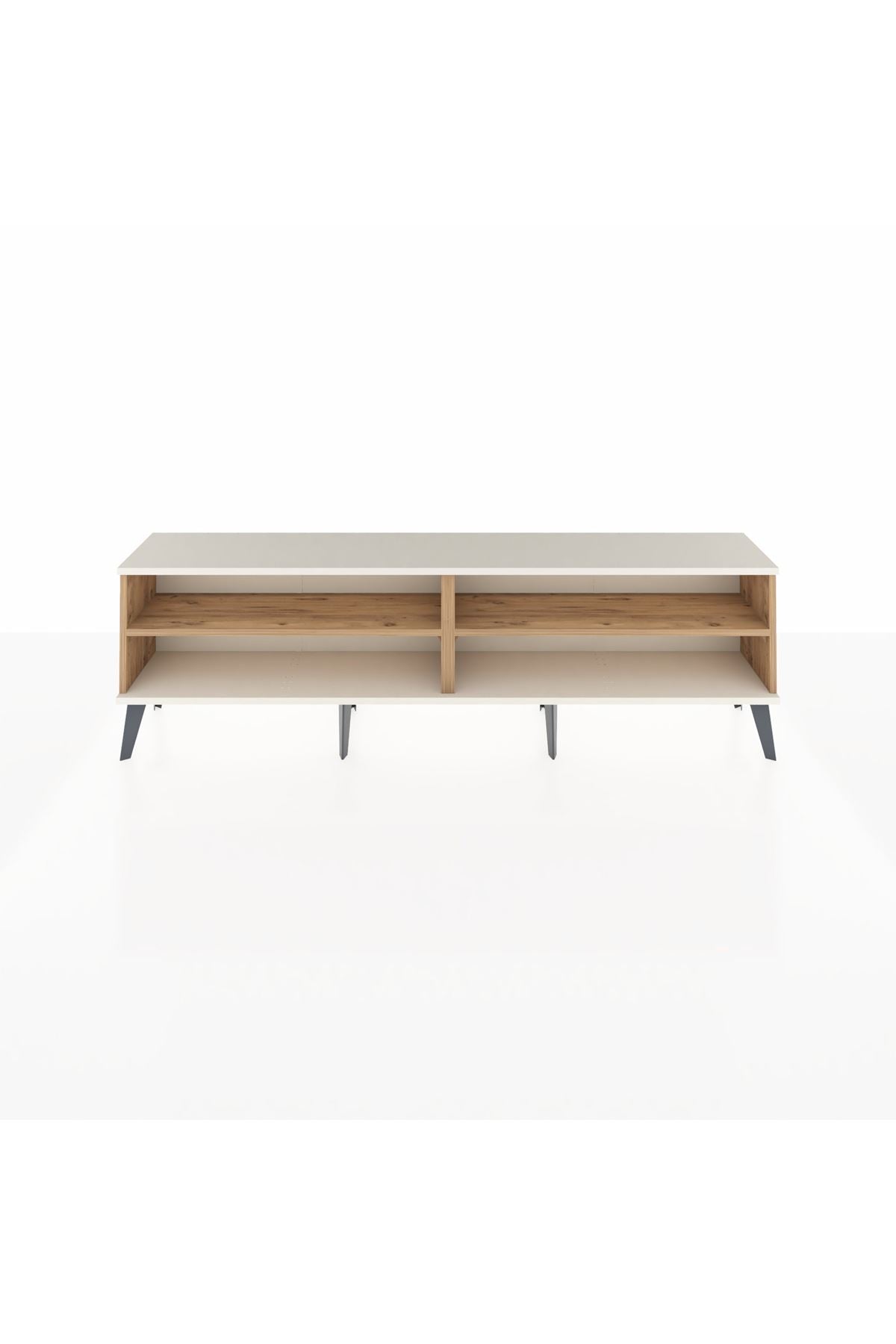 Arges TV Ünitesi 2 Raflı  176x30x51 Çam-Aytaşı/Çam