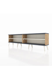 Arges TV Ünitesi 2 Raflı  176x30x51 Çam-Antrasit/Aytaşı