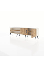 Arges TV Ünitesi 2 Raflı 2 Kapaklı 176x30x51 Aytaşı-Çam/Çam