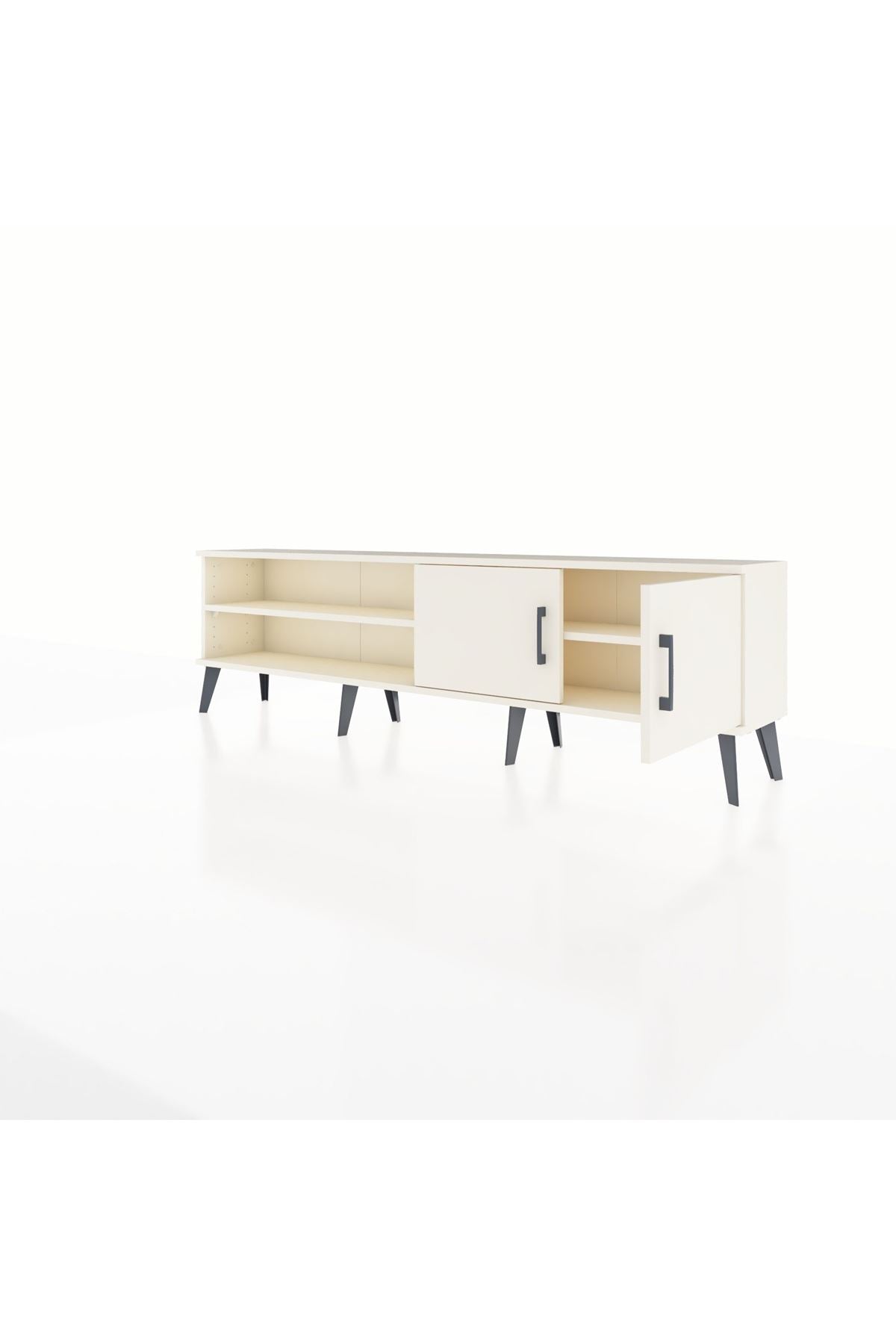 Arges TV Ünitesi 2 Raflı 2 Kapaklı 176x30x51 Aytaşı-Aytaşı/Aytaşı