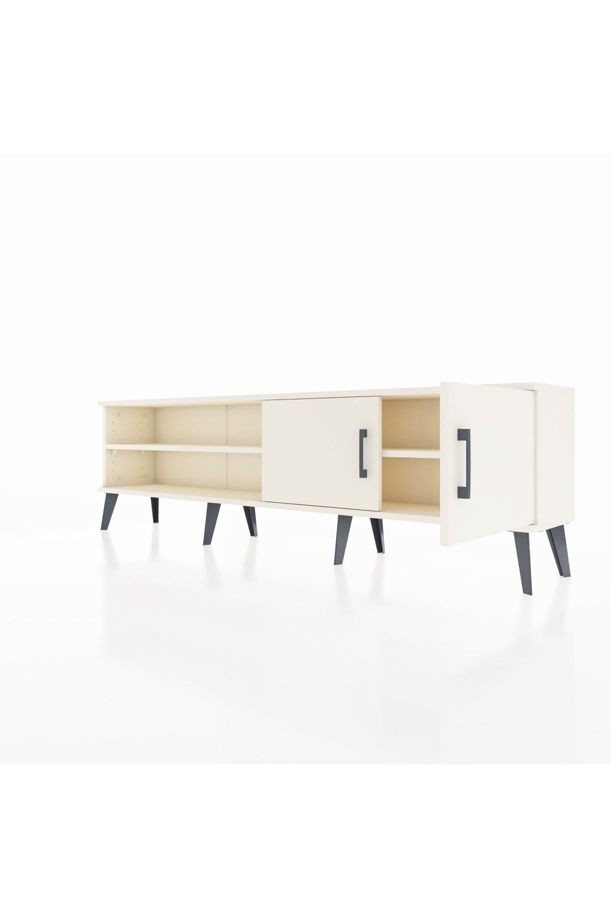 Arges TV Ünitesi 2 Raflı 2 Kapaklı 176x30x51 Aytaşı-Aytaşı/Aytaşı