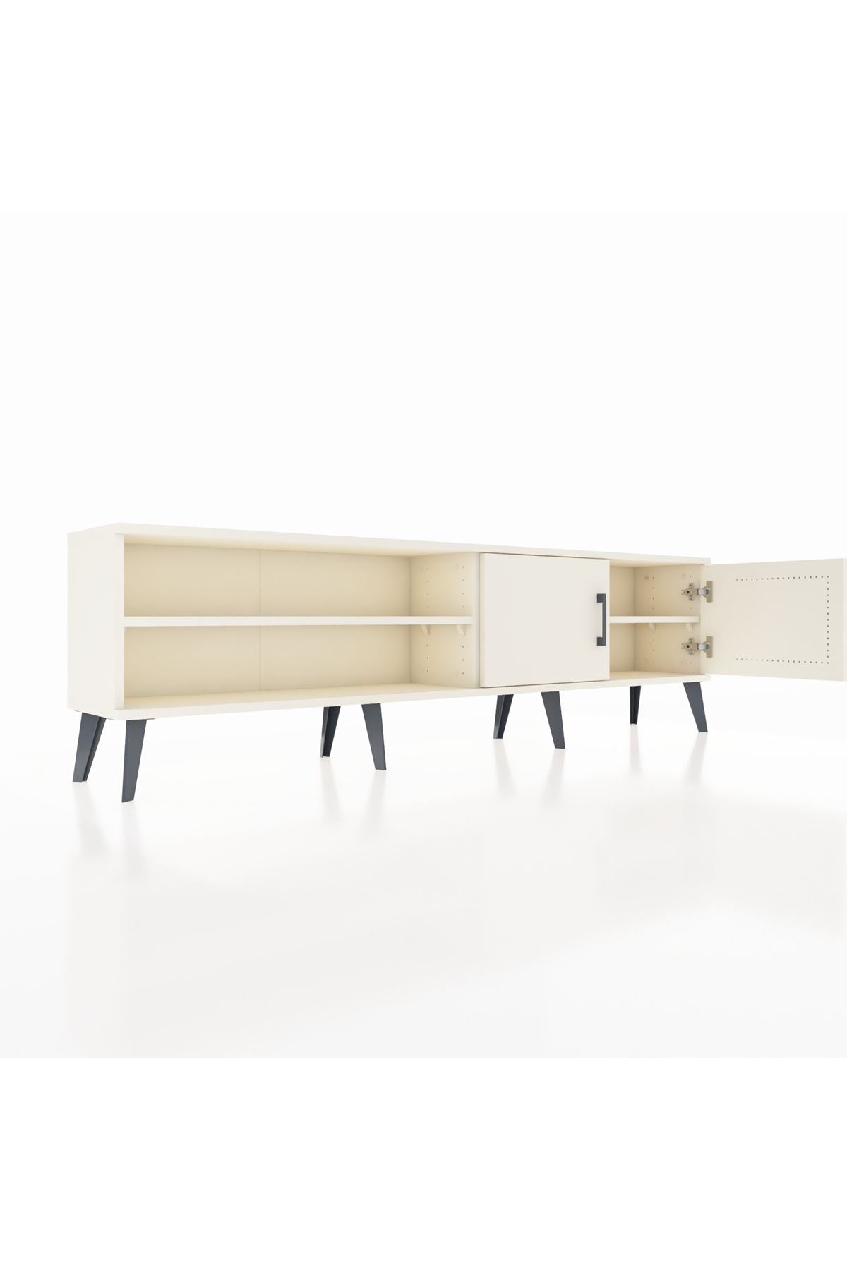 Arges TV Ünitesi 2 Raflı 2 Kapaklı 176x30x51 Aytaşı-Aytaşı/Aytaşı