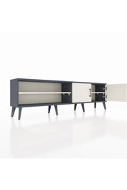 Arges TV Ünitesi 2 Raflı 2 Kapaklı 176x30x51 Antrasit-Aytaşı/Aytaşı