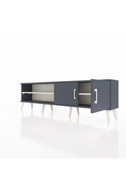 Arges TV Ünitesi 2 Raflı 2 Kapaklı 176x30x51 Antrasit-Antrasit/Aytaşı