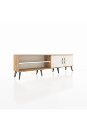 Arges TV Ünitesi 2 Raflı 2 Kapaklı 176x30x51 Çam-Aytaşı/Aytaşı