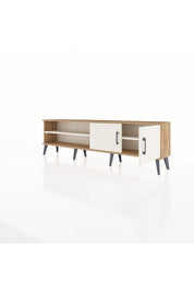 Arges TV Ünitesi 2 Raflı 2 Kapaklı 176x30x51 Çam-Aytaşı/Aytaşı